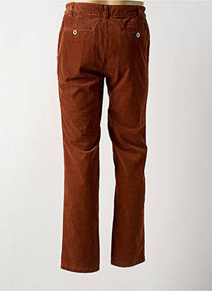 Pantalon droit stretch taille normale marron MAT DE MISAINE homme