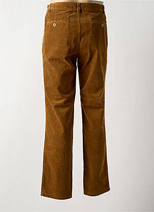 Pantalon droit stretch taille normale marron clair MAT DE MISAINE homme