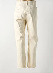 Jeans coupe droite beige FAGUO pour homme seconde vue