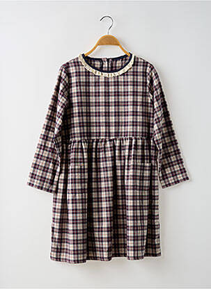 Robe courte bleu FRANGIN FRANGINE pour fille