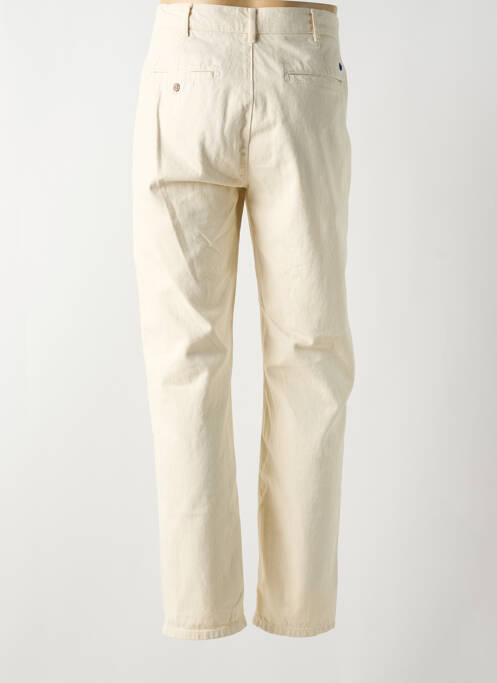 Jeans coupe droite beige FAGUO pour homme