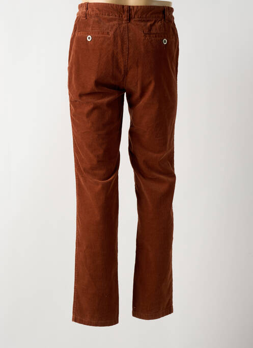 Pantalon droit marron MAT DE MISAINE pour homme