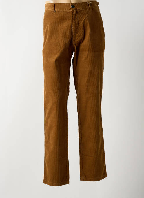 Pantalon droit marron clair MAT DE MISAINE homme