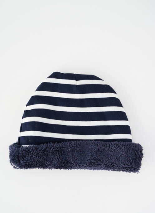 Bonnet bleu WEEK END A LA MER pour enfant