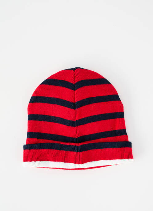 Bonnet rouge WEEK END A LA MER garçon