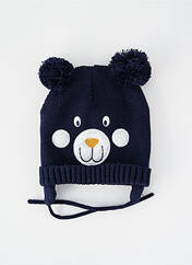 Bonnet bleu WEEK END A LA MER garçon seconde vue