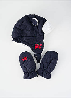 Bonnet bleu WEEK END A LA MER garçon