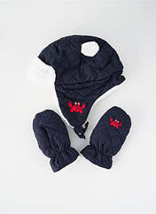 Bonnet bleu WEEK END A LA MER garçon seconde vue