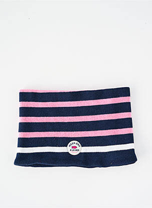 Col / Tour de cou bleu WEEK END A LA MER pour fille