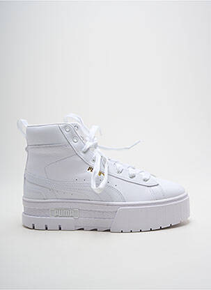 Baskets plateforme talon de 4 à 6cm blanc PUMA femme