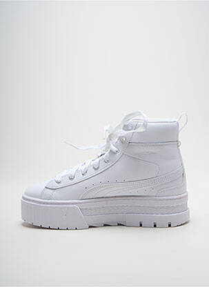 Baskets plateforme talon de 4 à 6cm blanc PUMA femme