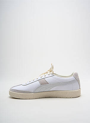Baskets bout rond bout rond blanc PUMA homme