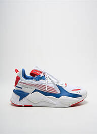 Baskets fermeture lacets bout rond bleu PUMA garcon