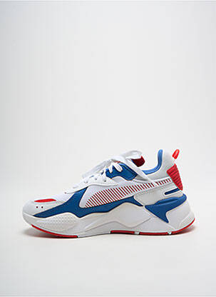 Baskets fermeture lacets bout rond bleu PUMA garçon