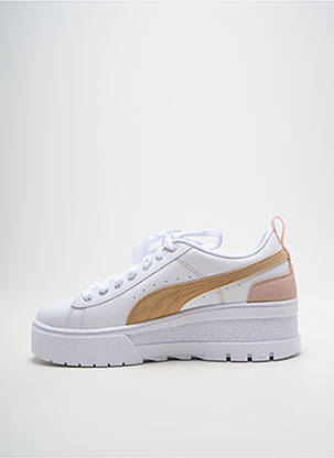 Baskets talon compensé talon de 4 à 6cm blanc PUMA femme