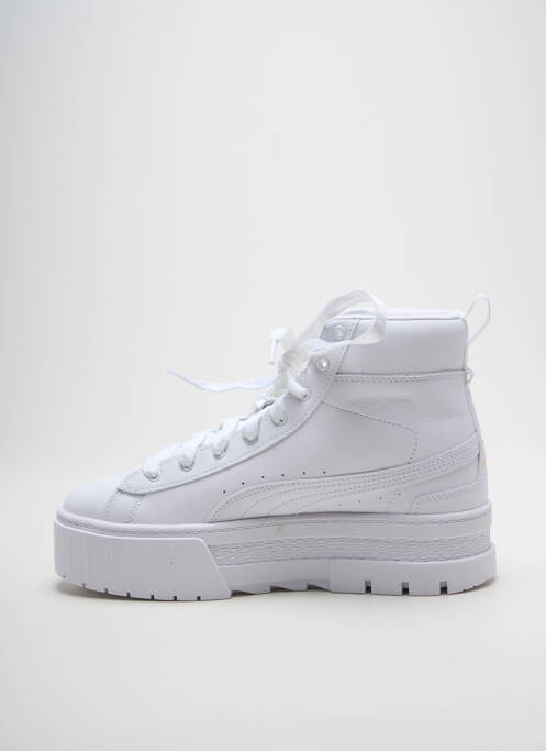 Baskets plateforme talon de 4 à 6cm blanc PUMA femme
