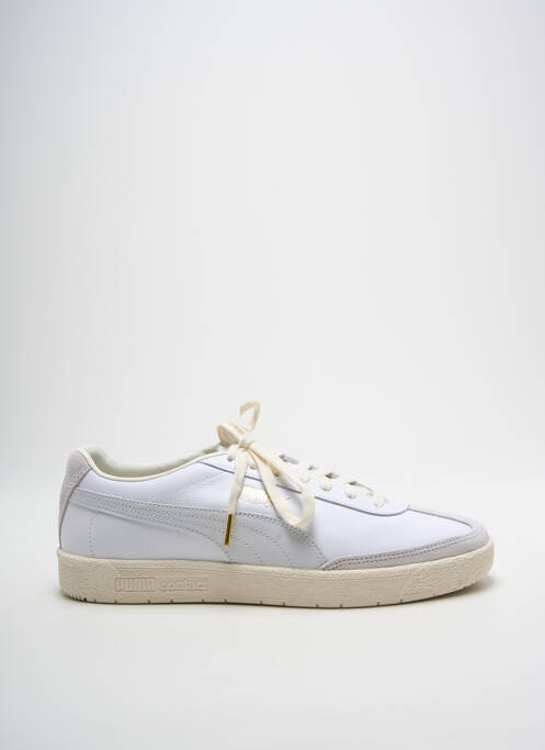 Baskets bout rond bout rond blanc PUMA homme