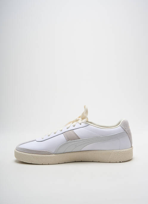 Baskets bout rond bout rond blanc PUMA homme