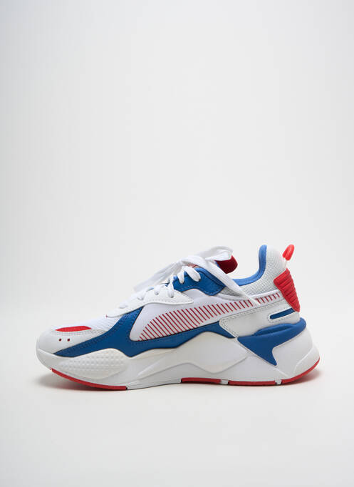 Baskets fermeture lacets bout rond bleu PUMA garcon
