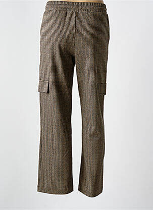 Pantalon cargo taille élastique taille normale beige LE TEMPS DES CERISES femme