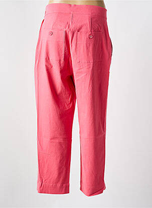 Pantalon 7/8 taille haute taille haute rose MOLLY BRACKEN femme