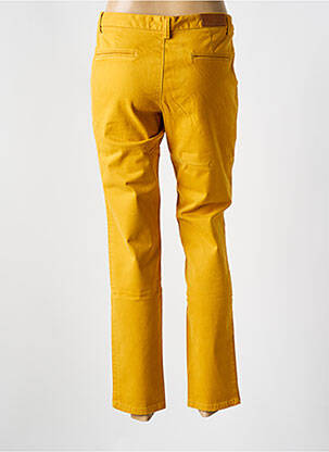 Pantalon 7/8 stretch taille normale jaune LOLA ESPELETA femme