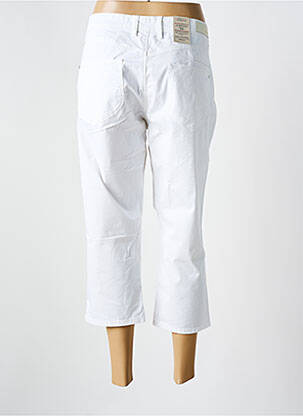 Pantacourt stretch taille normale blanc LEE COOPER femme
