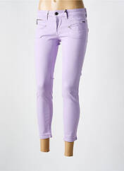 Jeans coupe slim violet FREEMAN T.PORTER pour femme seconde vue