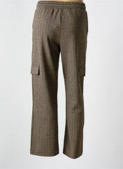 Pantalon cargo beige LE TEMPS DES CERISES pour femme seconde vue