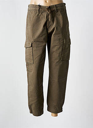 Pantalon cargo vert TEDDY SMITH pour femme