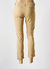 Pantalon chino beige SCHOOL RAG pour femme seconde vue