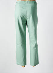 Pantalon chino vert FREEMAN T.PORTER pour femme seconde vue