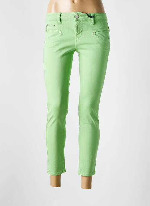 Jeans skinny vert FREEMAN T.PORTER pour femme