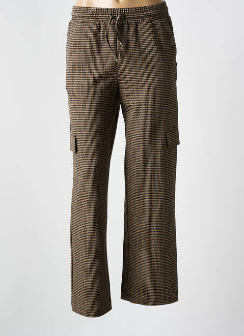 Pantalon cargo beige LE TEMPS DES CERISES pour femme