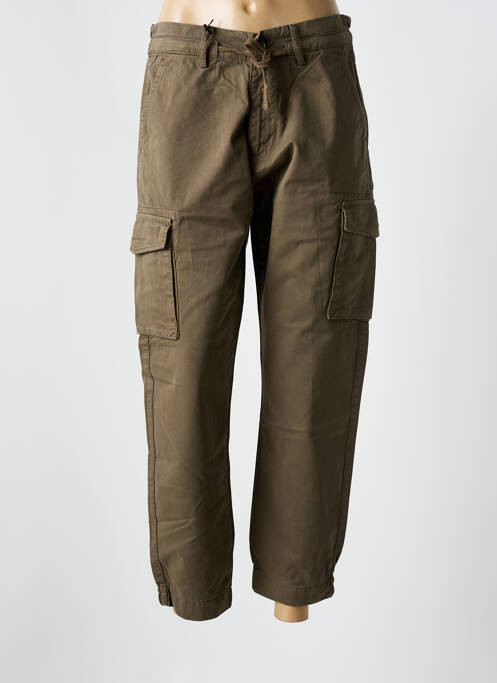 Pantalon cargo vert TEDDY SMITH pour femme