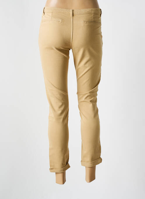 Pantalon chino beige SCHOOL RAG pour femme