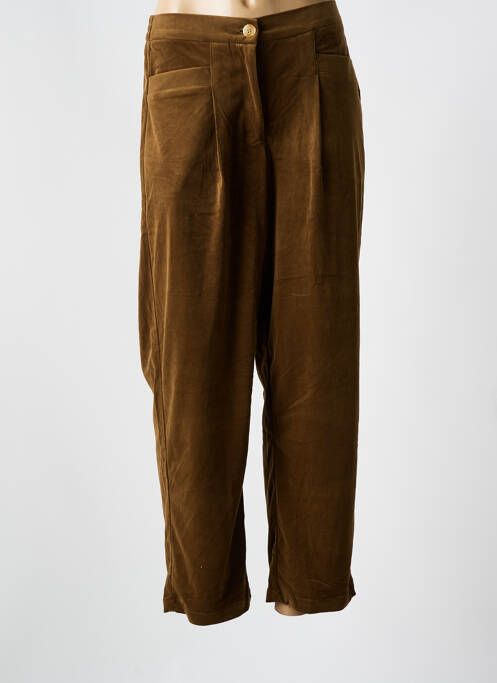 Pantalon droit vert MOLLY BRACKEN pour femme
