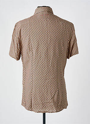 Chemise manches courtes poches marron TEDDY SMITH homme