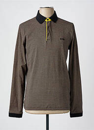 Polo manches longues manches longues noir LEE COOPER homme