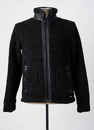 Veste casual finition intérieure doublée noir WAXX homme