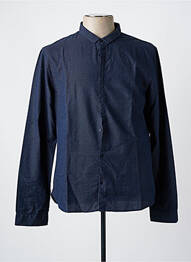 Chemise manches longues coupe cintrée bleu TEDDY SMITH homme