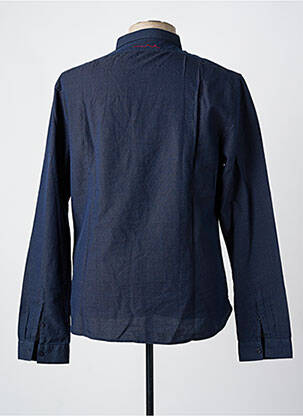 Chemise manches longues coupe cintrée bleu TEDDY SMITH homme