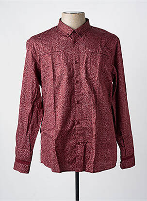 Chemise manches longues imprimé fantaisie violet LEE COOPER homme