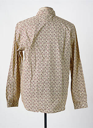 Chemise manches longues imprimé fantaisie marron LEE COOPER homme