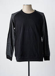Pull col rond manches longues noir LEE COOPER homme