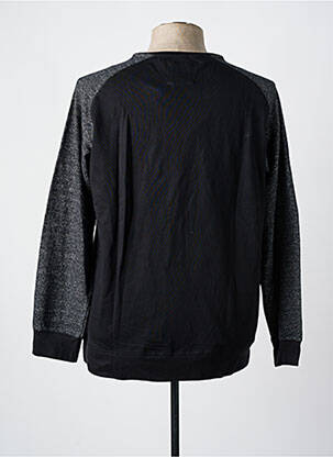 Pull col rond manches longues noir LEE COOPER homme