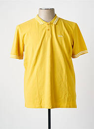 Polo coupe droite manches courtes jaune LEE COOPER homme