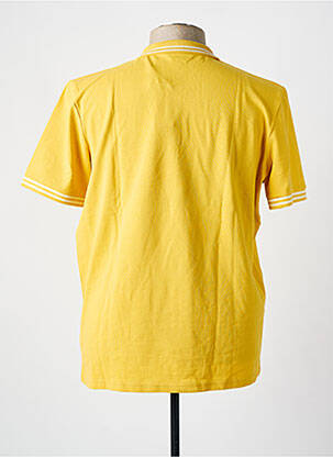 Polo coupe droite manches courtes jaune LEE COOPER homme