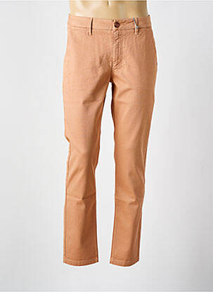 Pantalon chino stretch taille normale marron LEE COOPER homme
