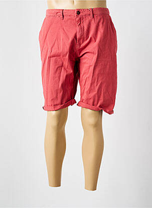 Bermuda stretch taille normale rouge LEE COOPER homme